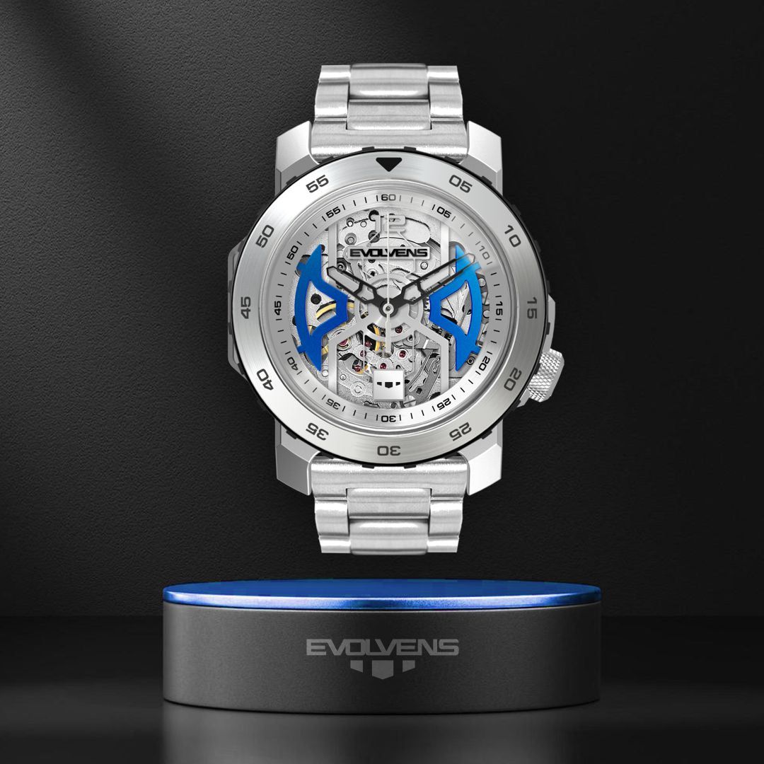 Evolvens® BLUE WINGS 44 mm Editable Automatic Watch