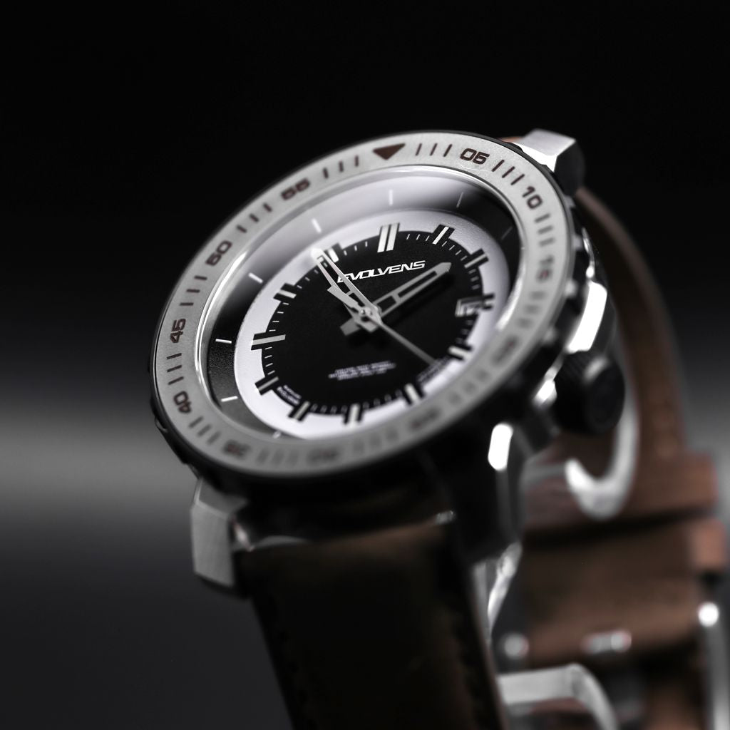 Evolvens® SILVER LINE Edytowalny Automatyczny Zegarek