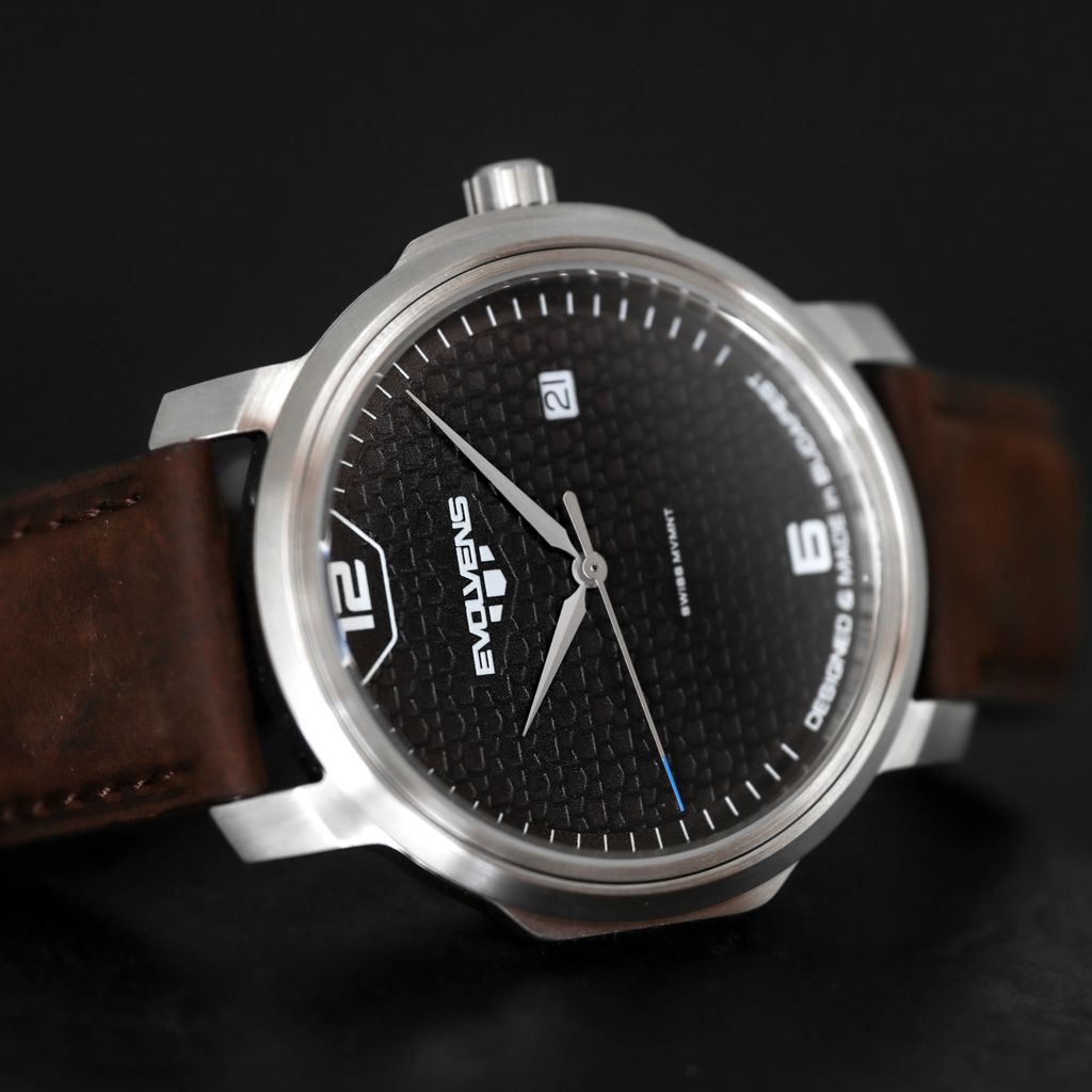 Zegarek Evolvens® COAL PULSE 40 mm z możliwością edycji