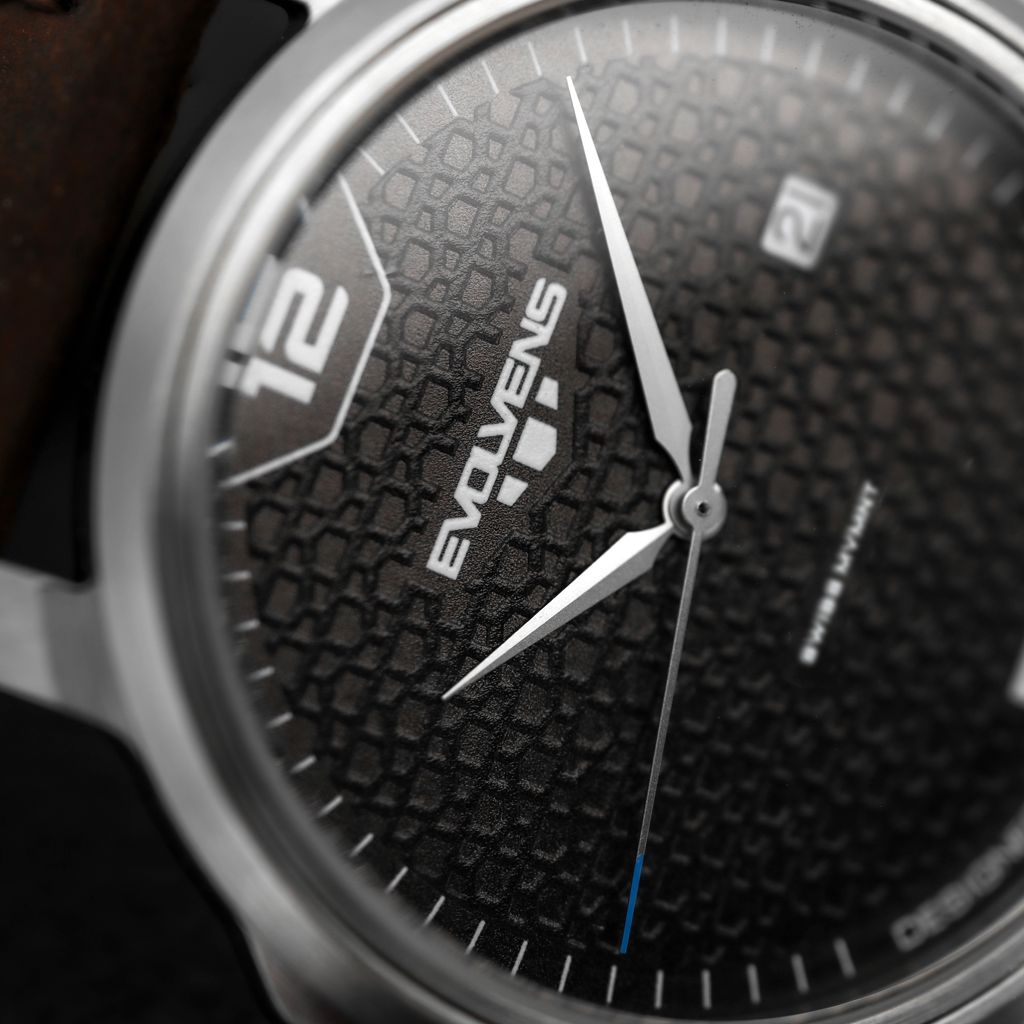 Zegarek Evolvens® COAL PULSE 40 mm z możliwością edycji