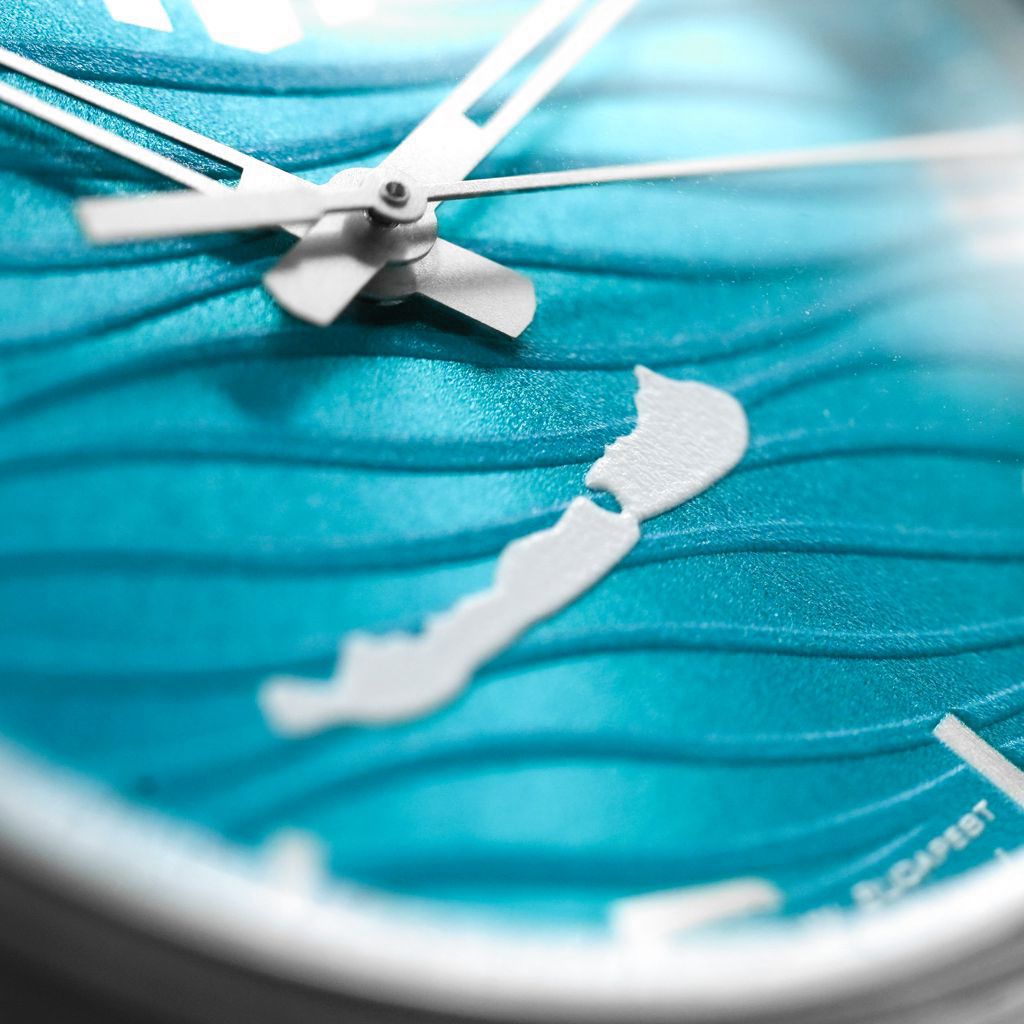 Zegarek Evolvens® BALATON-Azure (srebrny) 40 mm