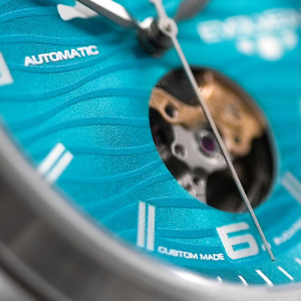 Evolvens® BALATON-Azure 42 mm Premium Automatic Watch