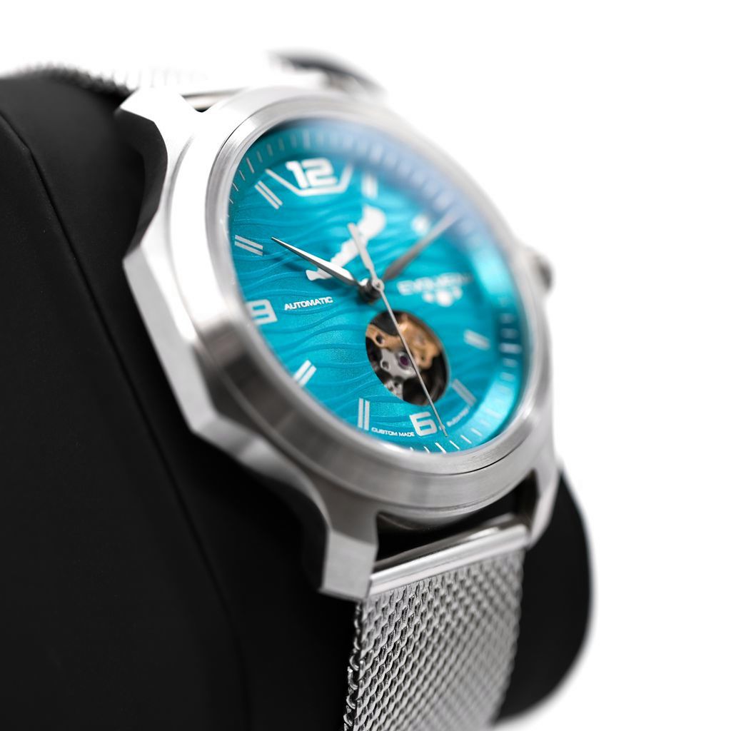Evolvens® BALATON-Azure 42 mm Premium Automatic Watch