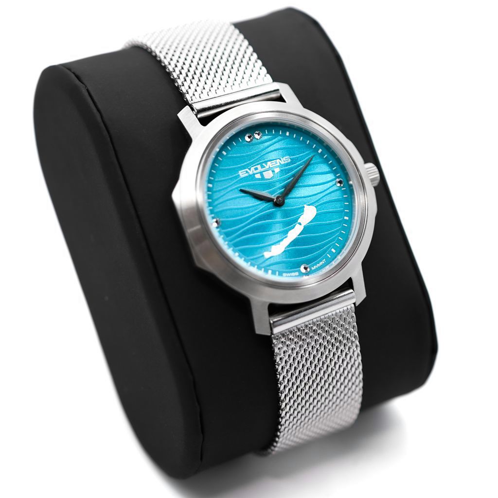 Ceas Evolvens® BALATON-Azure 34 mm