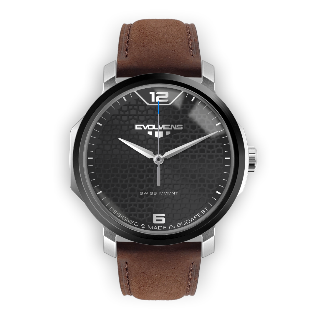 Zegarek Evolvens® COAL PULSE 40 mm z możliwością edycji