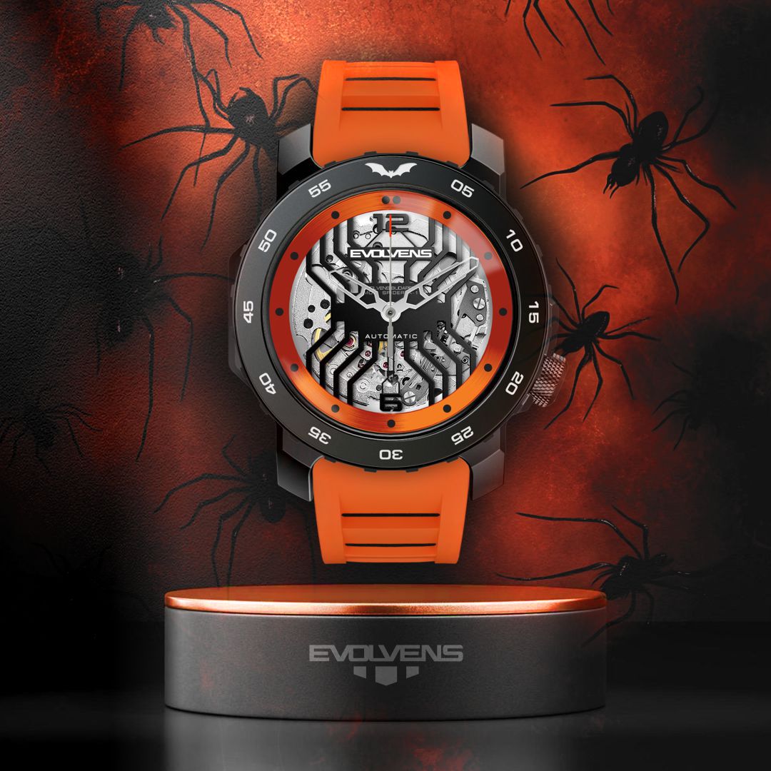 Evolvens® HALLOWEEN-Spider 44 mm Automatic Watch