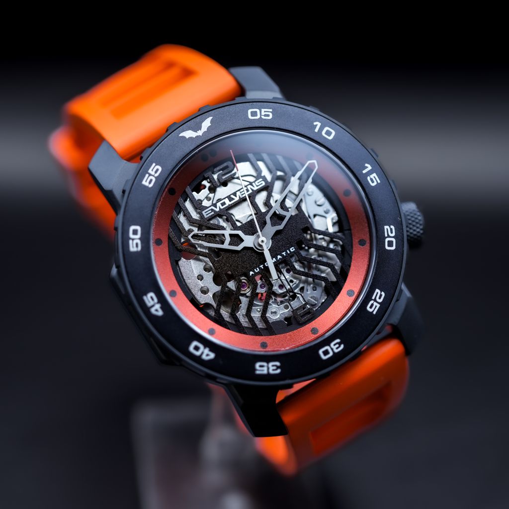 Evolvens® HALLOWEEN-Spider 44 mm Automatic Watch